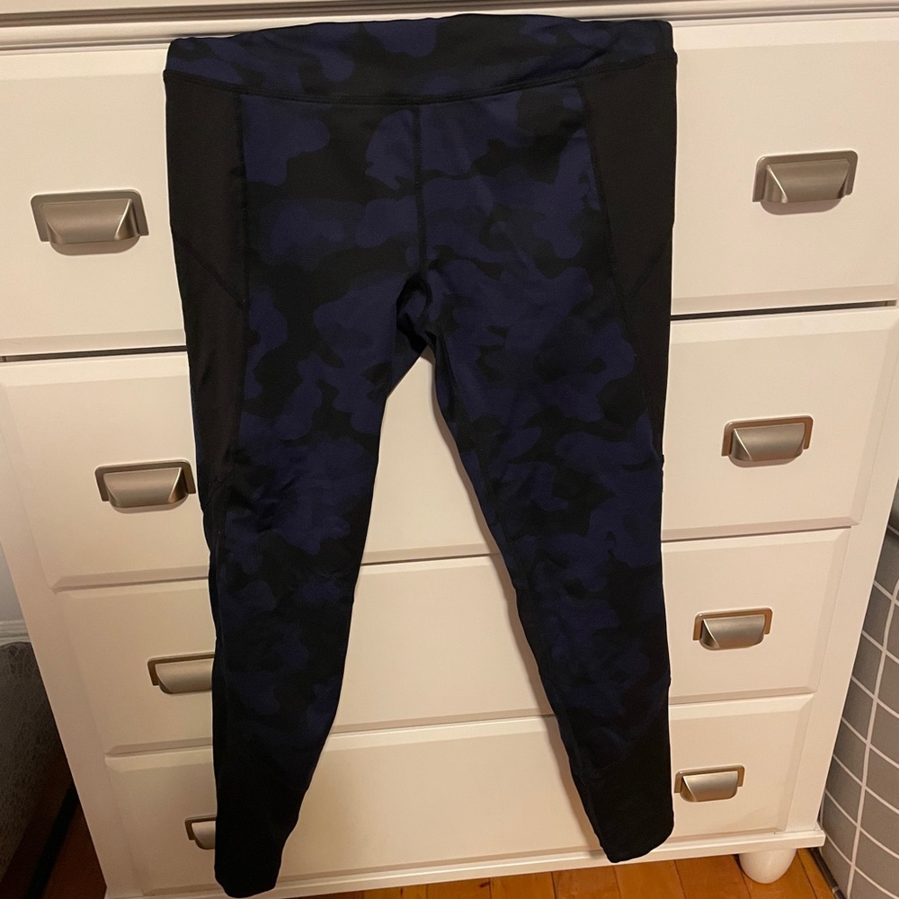 Calvin Klein Blue and Black Leggings